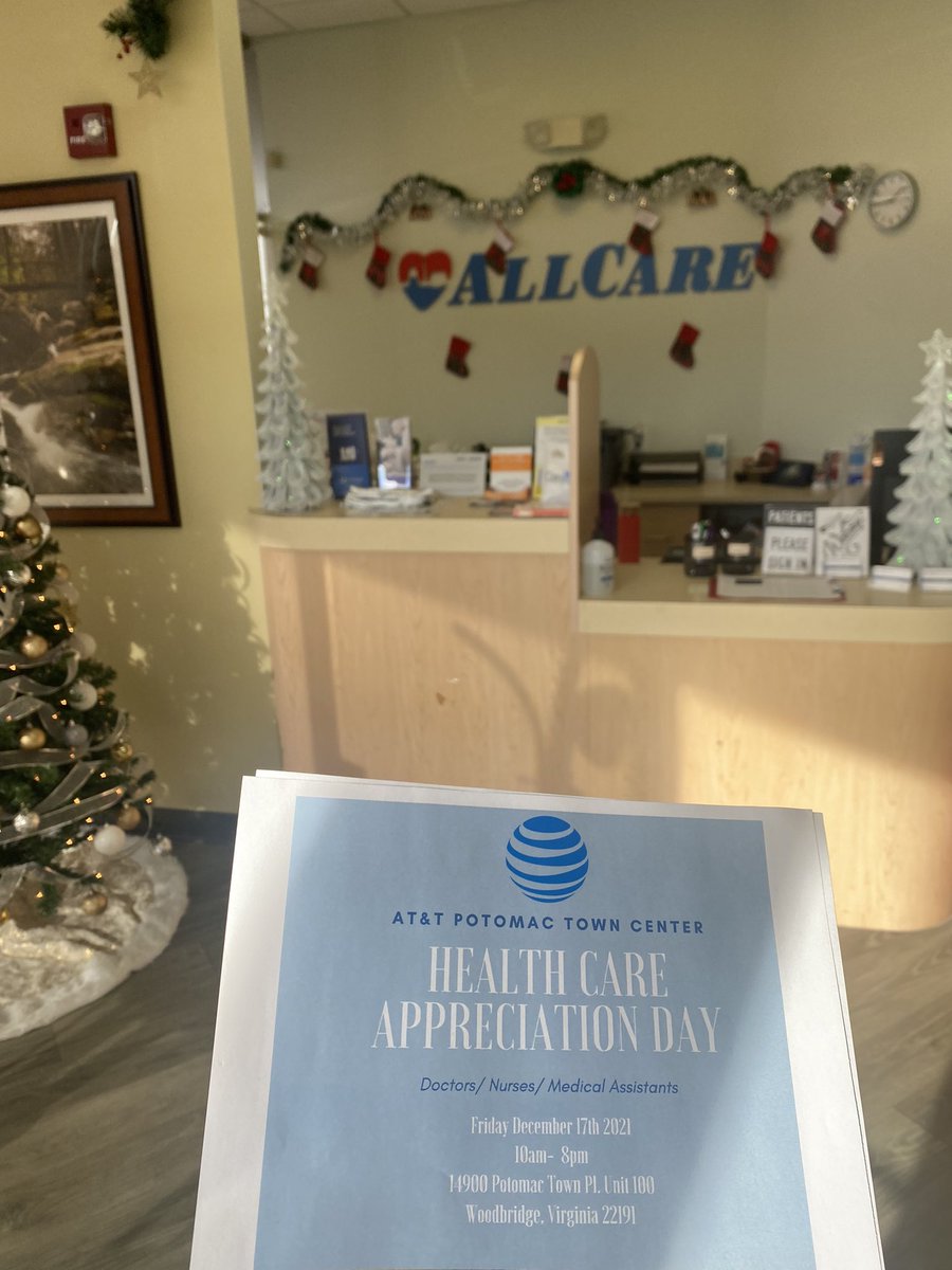 JAlbures's tweet photo. Flyer drop off with the Woodbridge team for their Healthcare Appreciation Day next week! #FirstNetFirst #AppreciatingOurHeroes #LifeAtAtt #MASFanatics #TheCouncil #PaperChasers https://t.co/DAu7EZQD2A