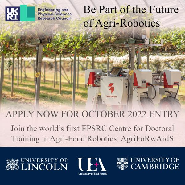Amazing post-graduate opportunity with the AgriFoRwArdS Centre for Doctoral Training - check out the below link: agriforwards-cdt.blogs.lincoln.ac.uk