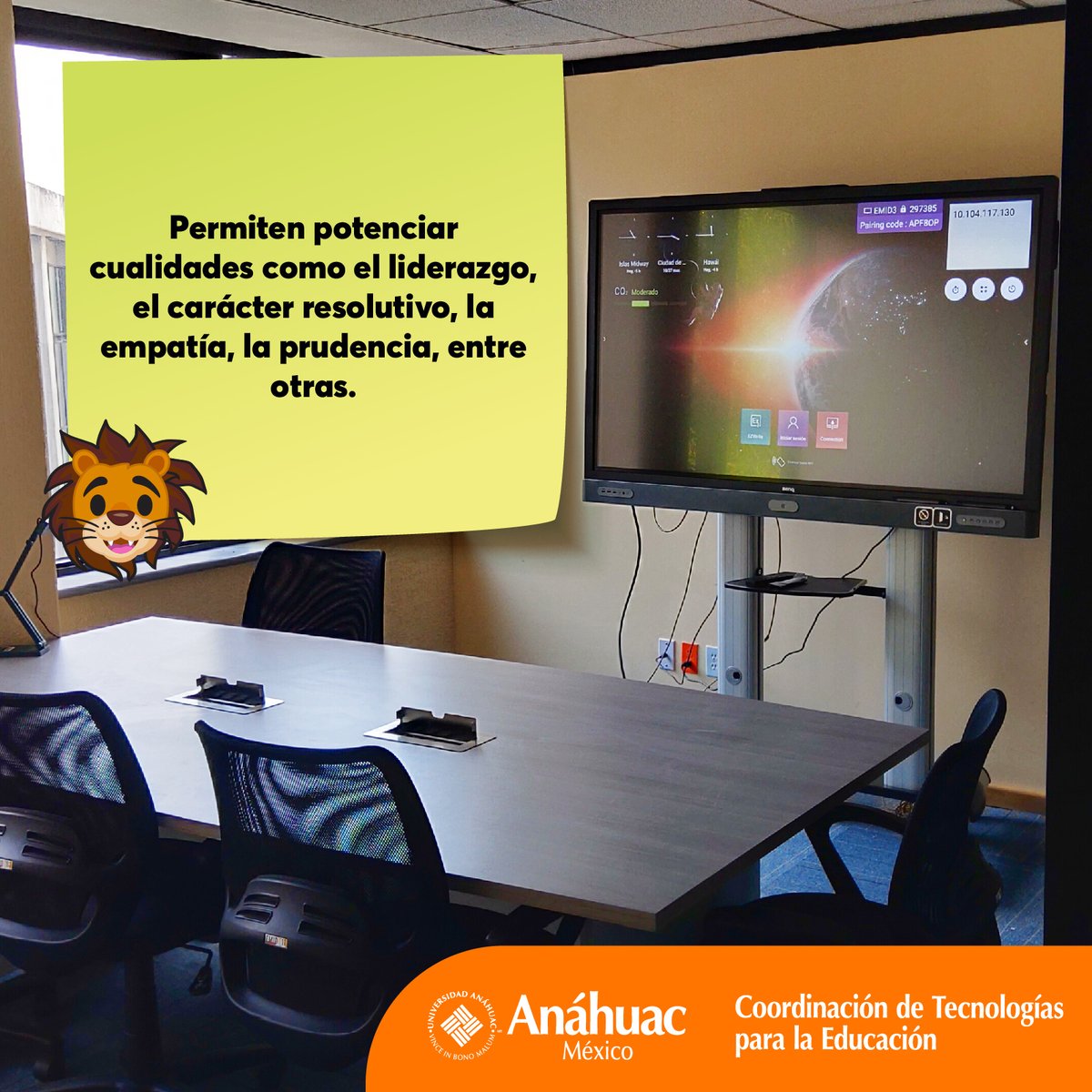 cteanahuac's tweet image. Además de contar con tecnología de punta en el EMID, también puedes realizar dinámicas de equipo, trae tus post-its y mucha creatividad. 😃🦁💡
#Anáhuac #Universidad #EMID #Tecnología #profesores #tean #equipo #dinamicas #teamwork #trabajoenequipo  #creativity #collegestudent