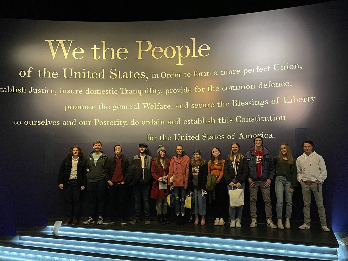 david_gaibis's tweet photo. National Constitution Center, Philadelphia, PA.  #EC_Proud https://t.co/HlQ9mfTTS0