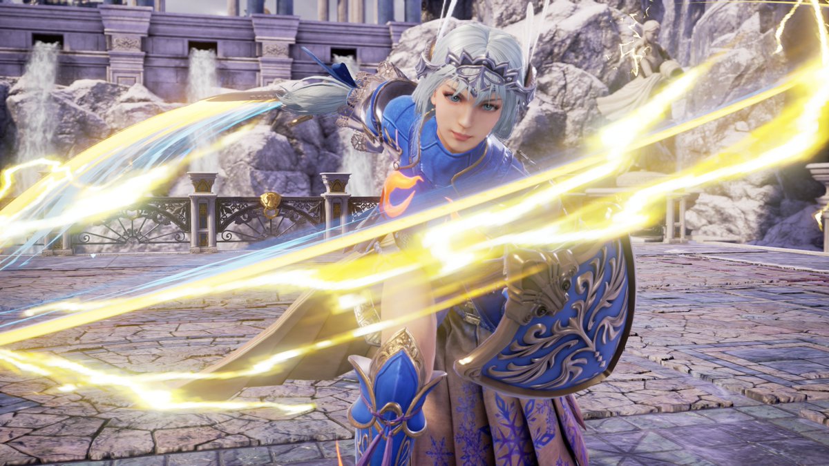 RosaSC34's tweet photo. #SoulCaliburVI #SoulCalibur My dear Sophitia in the Valkyrie Lenneth's costume from Valkyrie Profile 1. She is so beautiful ! Take a flight ! https://t.co/4iKNxSVQpb https://t.co/Ca6CrGsaX0