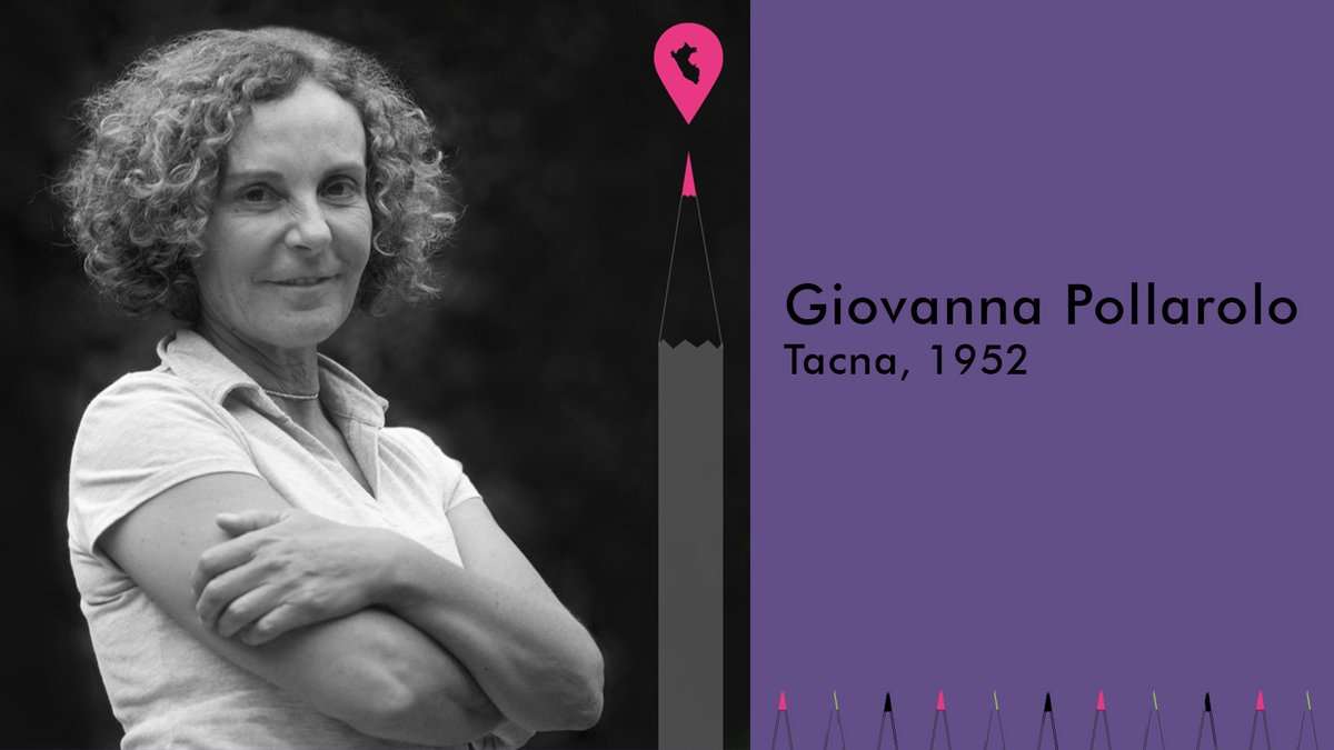 MapaPeruanas's tweet photo. #Mapadeescritorasperuanas | 🔎 Hoy les invitamos a descubrir a #GiovannaPollarolo

👉 Su literatura se caracteriza por el intimismo y un lenguaje sencillo que revela la complicidad y tensiones entre las mujeres, sus esperanzas, sueños y la desilusión por las relaciones de pareja. https://t.co/tU8iXMF5J4