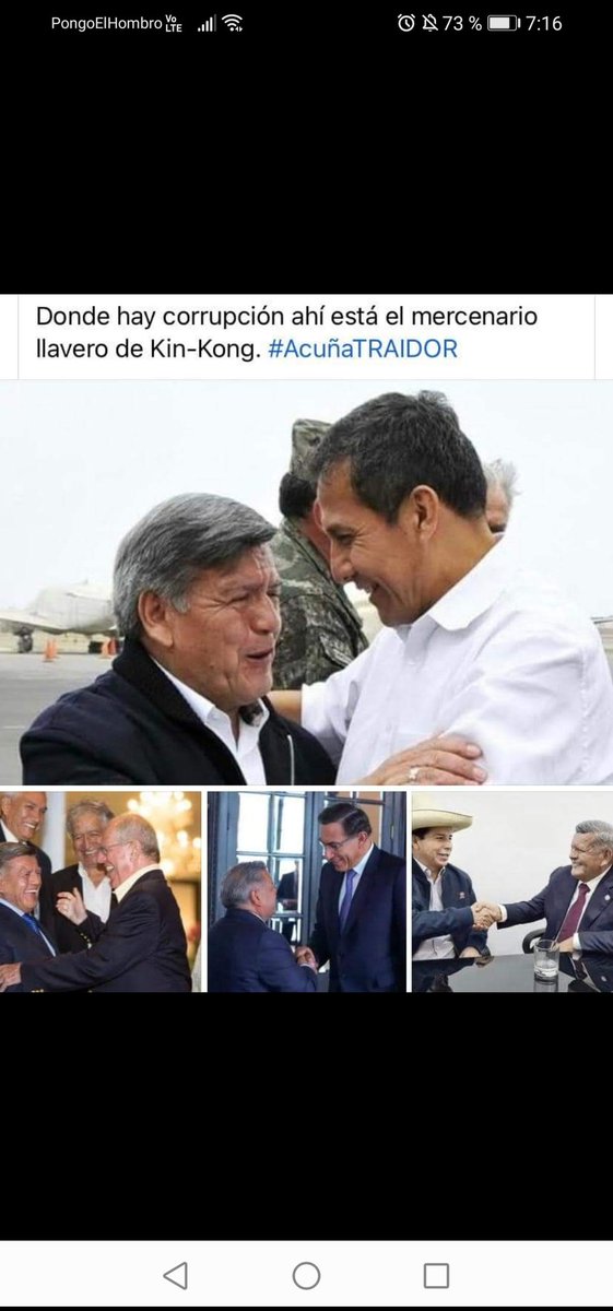 derechacorrecta's tweet photo. #AcunaTraidor eterna cortesana del poder corrupto. Solo lucha por llenar sus bolsillos y beneficiar sus intereses... HA TRAICIONADO AL PERÚ https://t.co/b6EPVRJ1uS