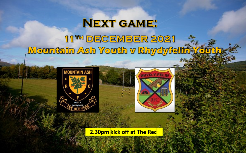 marfcyouth's tweet photo. Our next game is home against @RhydyfelinRFC youth
@rfc_mountain 
#oldfirm
🖤💛 https://t.co/u3BkvrPsSh