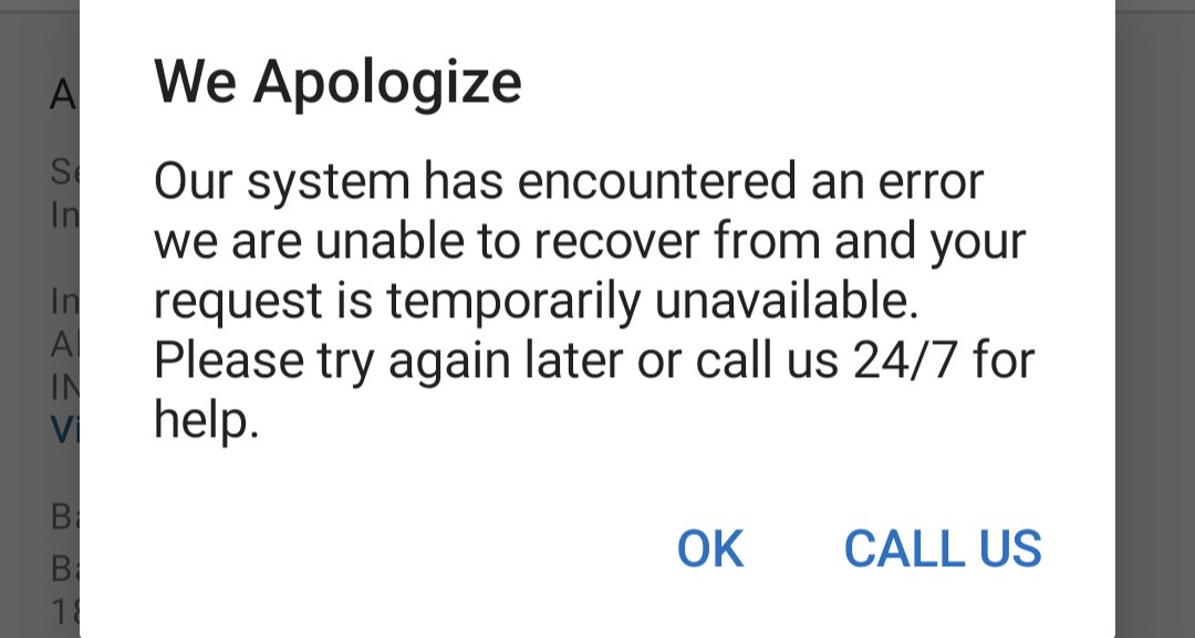rkrishnan2012's tweet photo. @Ally your mobile app seems to be down often. https://t.co/2ZJNca505X