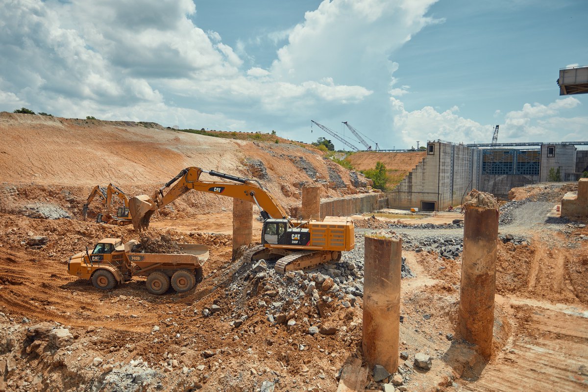 WaterwaysCouncl's tweet photo. ๐Kentucky Lock: Construction on the new Kentucky Lock 6/29/21 #LocksMoveUS https://t.co/TiLAUHtEl6