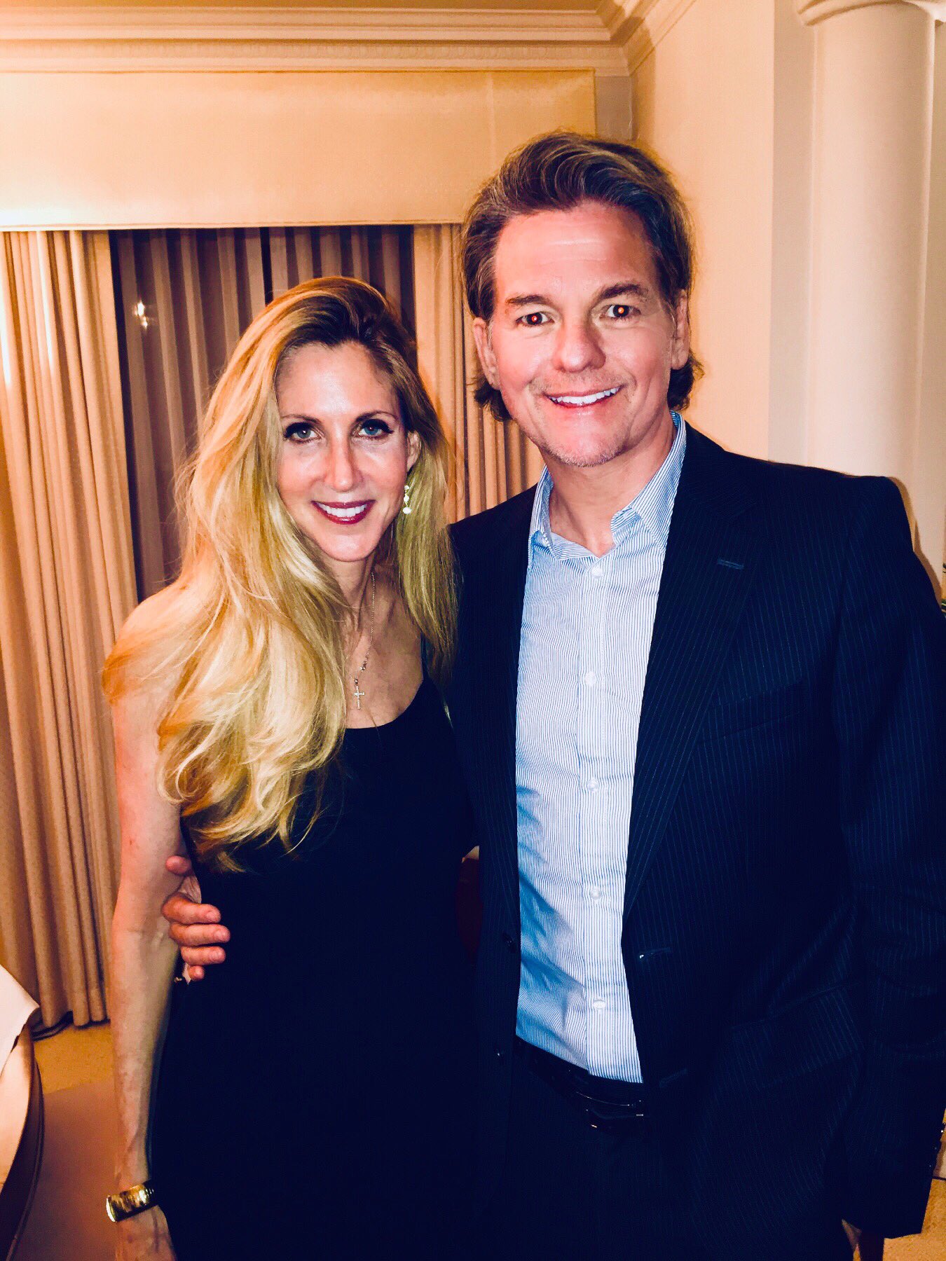   Yes! Happy birthday to the beautiful and very talented Ann Coulter. 