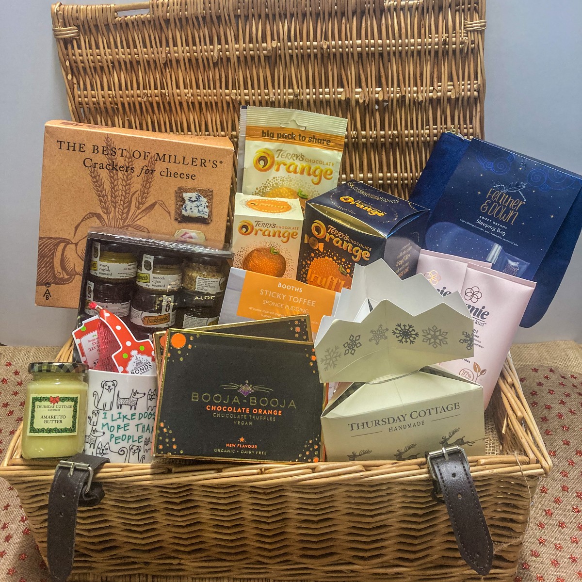 BoothsCountry's tweet photo. This week's Win It Wednesday is a Christmas bundle full of treats to enjoy! 😋

For a chance to win, tell us what your favourite Christmas song is 🎶

Closes 23:59 09.12.21. T&amp;Cs apply https://t.co/wPyu6NlvJ0 https://t.co/hq3Xini6az