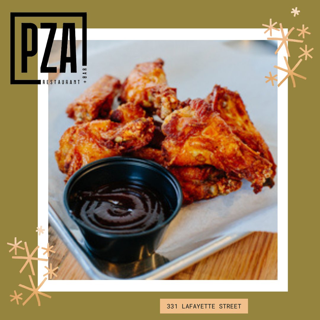 ssuclippercard's tweet photo. It's wings Wednesday at PZA!!! With any order over $20 you can get free side of wings or chicken tenders, just ask your cashier or use the code WINGS at checkout! https://t.co/NOP5pijAo7
