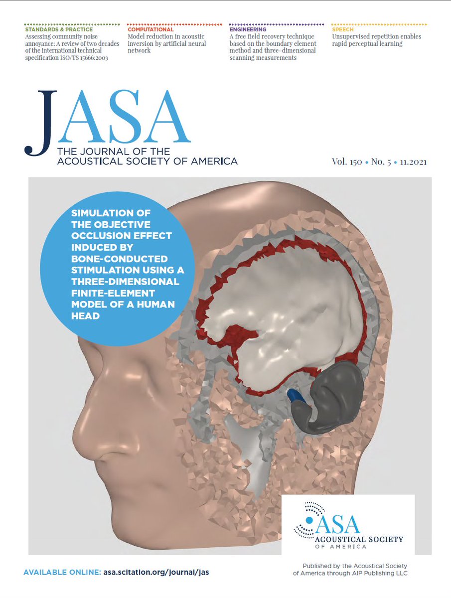 ASA_JASA's tweet photo. The last November cover highlight comes from #Speech Communication: "Unsupervised repetition enables rapid perceptual learning" https://t.co/kPWBjpeLE6

Free for a limited time.

#acoustics

@BBSutdallas @UCIrvine https://t.co/kiL1IBCdf0