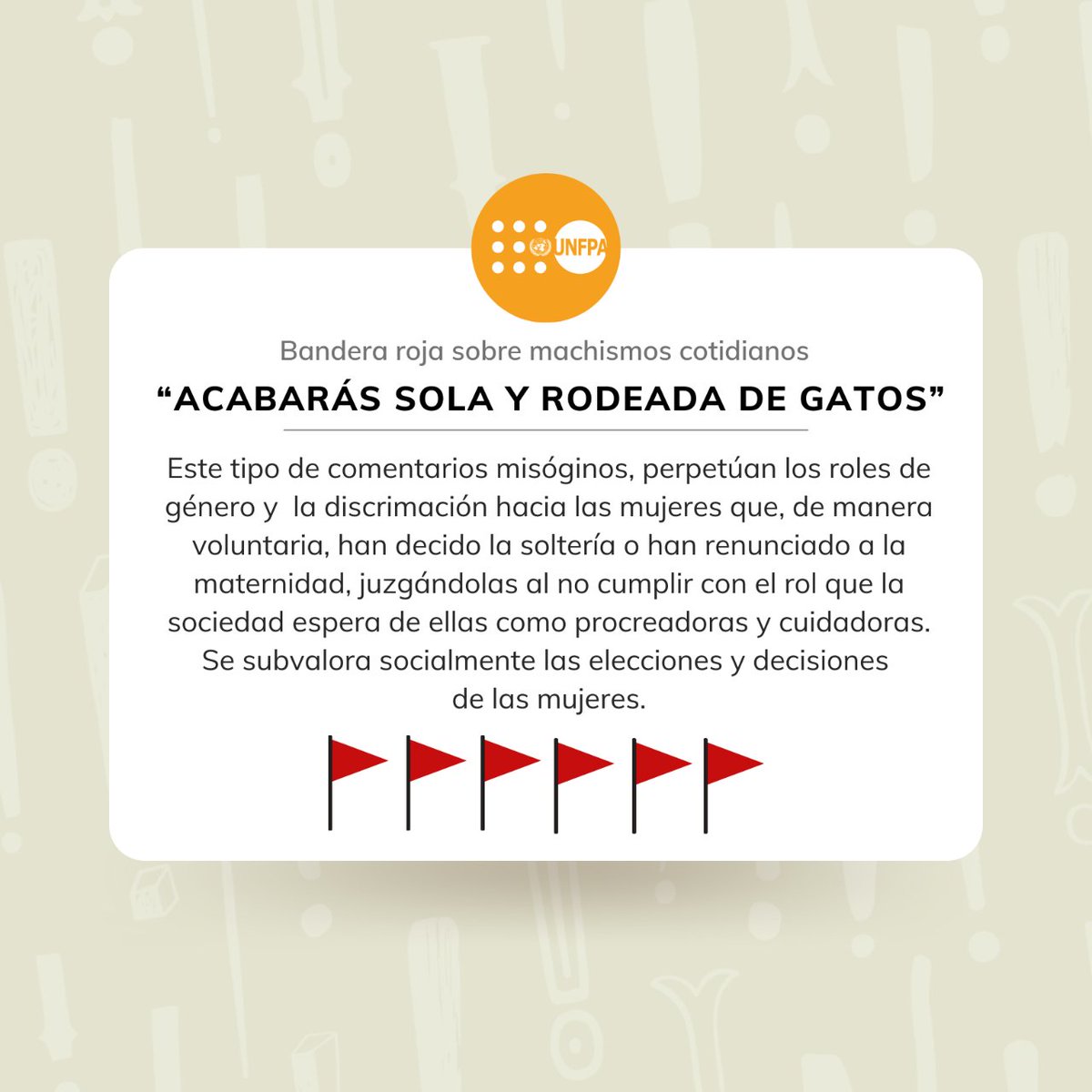 Aunque sea inconsciente sigue siendo VIOLENCIA CONTRA LAS MUJERES🙍🏽‍♀️🚩🚩🚩🚩

Levanta la mano con un emoji si te ha pasado 🤚🏽

#16D #16Dias #25N #16diasdeactivismo #pintaelmundodenaranja🌎🧡 #NoEstasSola #YaEsYa #25Noviembre #VBG