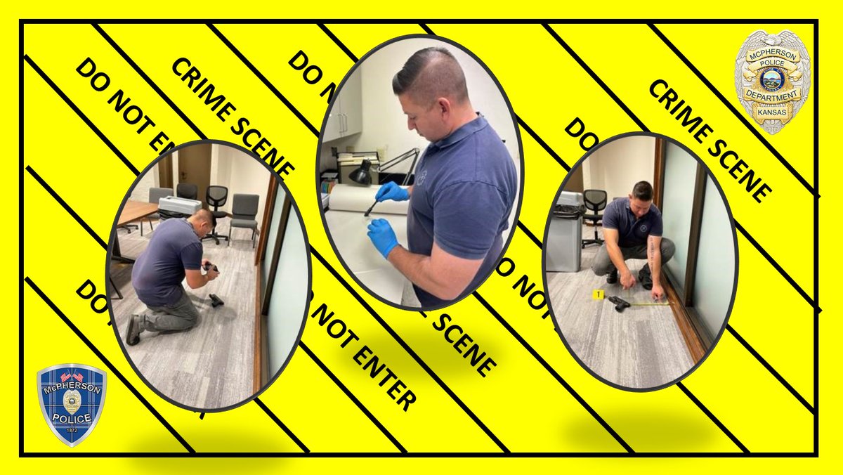 McPhersonPD's tweet photo. Monday through Wednesday, McPherson KS Police Department Detective Sergeant Ayeshah McFall provided CSI, Photography, Interview & Interrogation, Evidence, Report Writing, and Department Lab training to Officer Barton Miller Jr.
#CSITraining https://t.co/jp5AXj9S6q