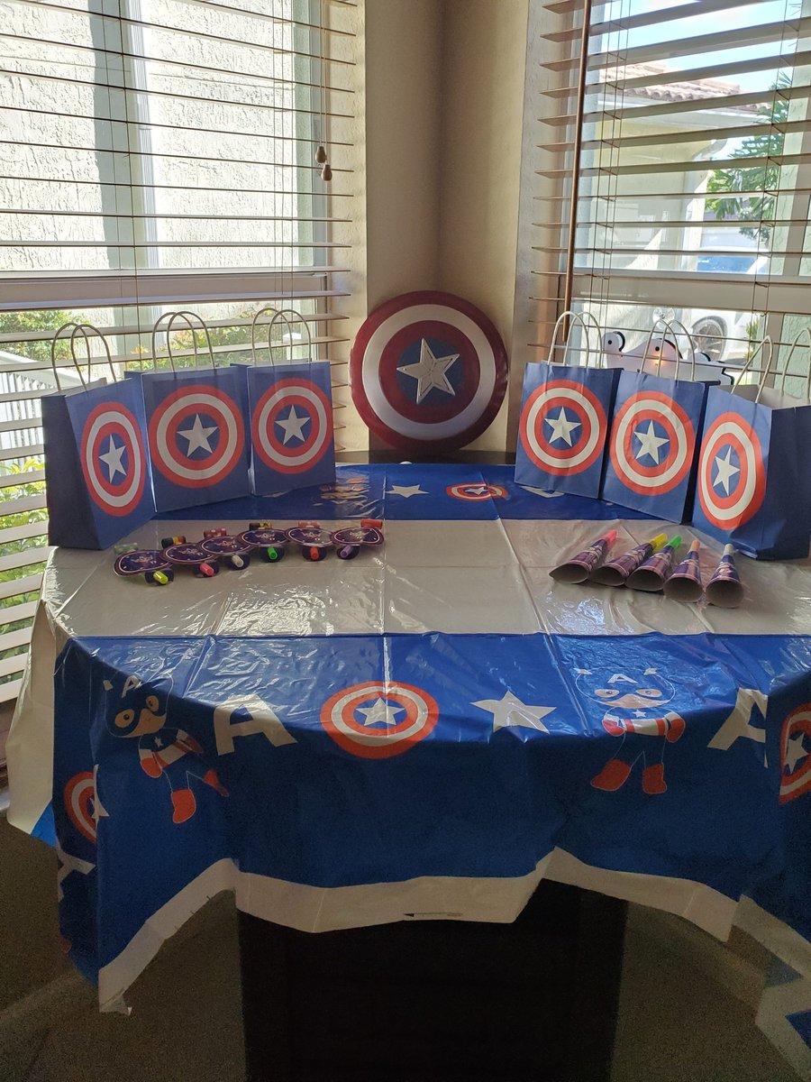 sterrell87's tweet photo. @ChrisEvans. Just wanted to show you how much a soon to be 4 year old loves your version of Captain America. You're his hero! His birthday party this weekend is to his favorite avenger ever! https://t.co/tZwjCuBl63