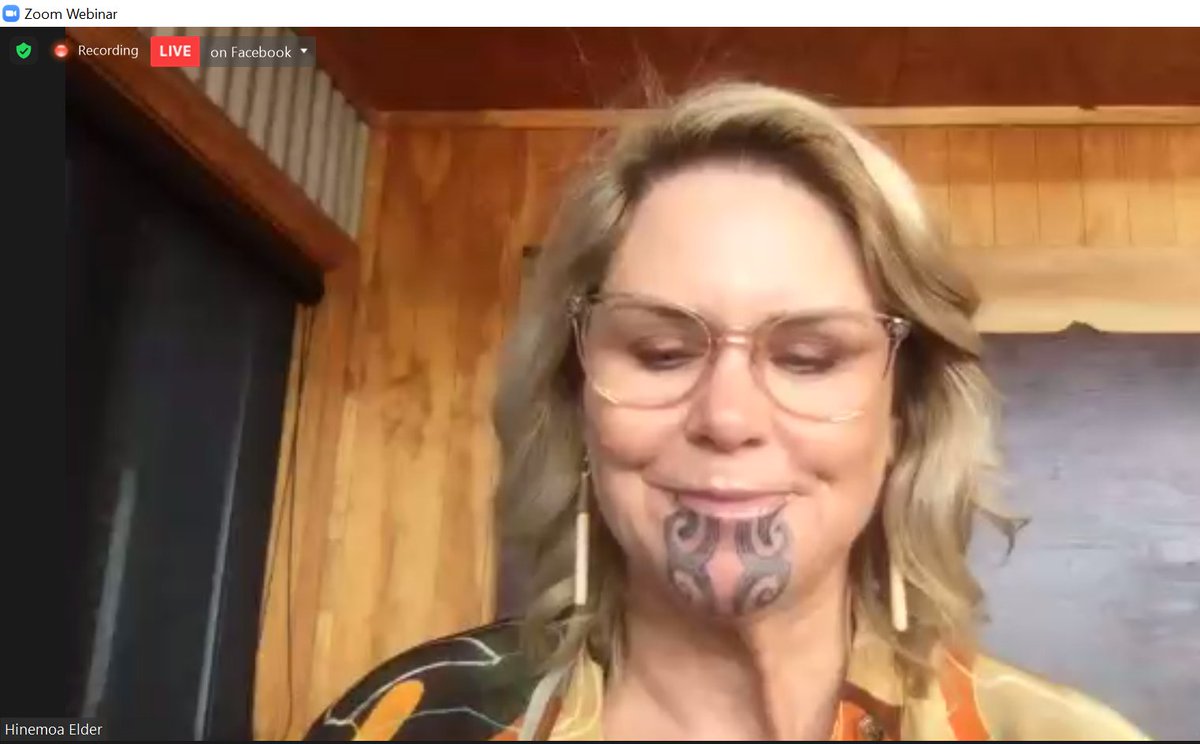 Ipd4I's tweet photo. LIVE now FREE https://t.co/s1gTYm9T23
Indigenous Wisdom for Listening to Children and Families- Dr. Hinemoa Elder, MNZM, Māori child and adolescent psychiatrist and Chair of the Indigenous Working Group of the International Association of Child and Adolescent Psychiatrists https://t.co/cBNeYOCOjx