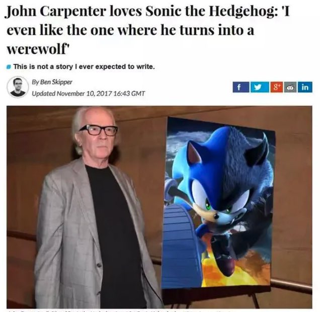 RT @DoctorWolfula: I know one guy who’s really hyped to see the 2nd Sonic the Hedgehog movie! https://t.co/mE2GEZLc0j