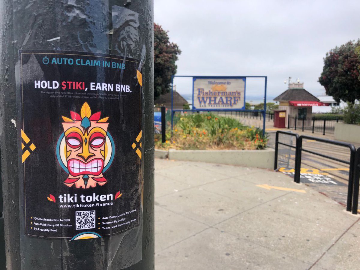 Arbi_Token's tweet photo. Tiki Token is everywhere 👀

Maybe you see this Tiki posters in your street around #Christmas 🎄

Thanks to Clay 🔥

#BSCGems #BSCGem #BSCGemAlert #P2E #100xgem #BNB #invest #crypto https://t.co/xvQ9HoSi3L