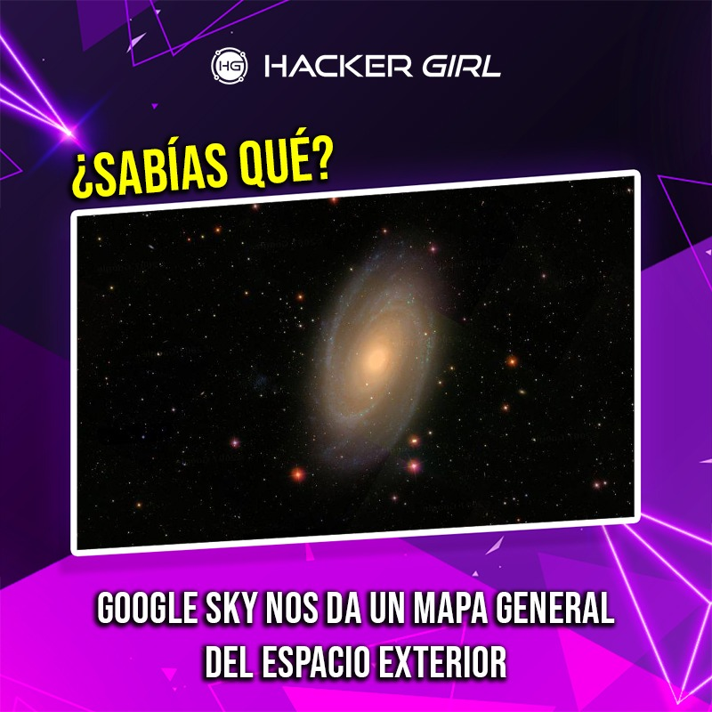 HackerGirlMx's tweet image. #Hackers pueden navegar por toda la galaxia ingresando a #GoogleSky google.com/sky/