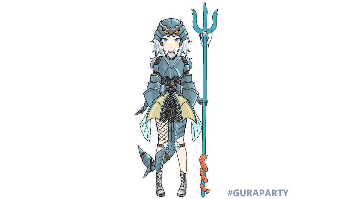 Party time with our Shrimp Shogun #GURAPARTY #gawrt