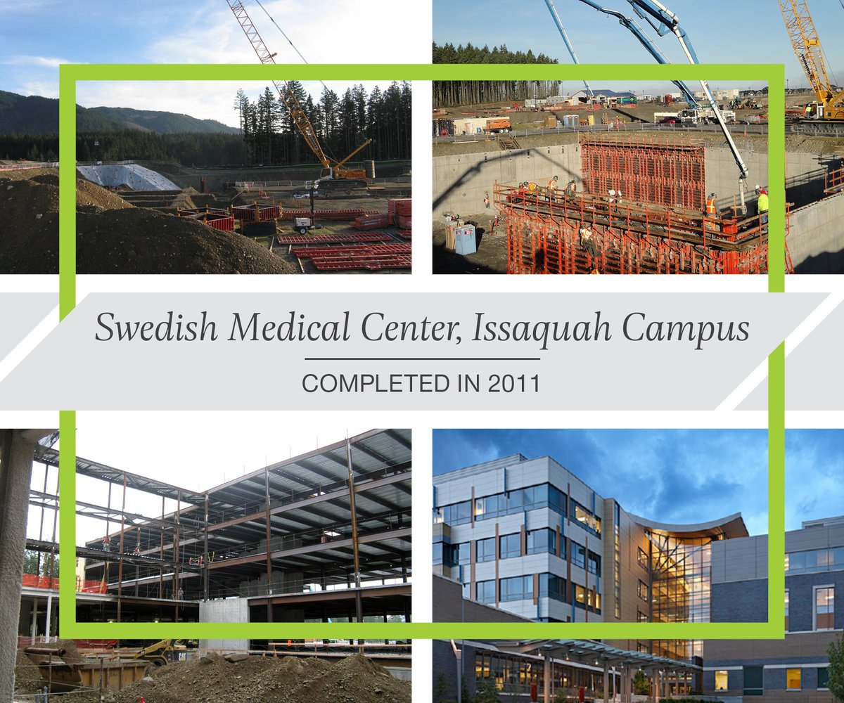 Sellen Construction (@sellenconstruct) on Twitter photo In 2011, Sellen completed the Swedish Issaquah Campus, designed by <a href="/CollinsWoerman/">CollinsWoerman</a>. The 600,000-square-foot project included an acute care hospital, an outpatient cancer center, and a five-floor medical office building. #BornToBuild 🏗️ In 2011, Sellen completed the Swedish Issaquah Campus, designed by <a href="/CollinsWoerman/">CollinsWoerman</a>. The 600,000-square-foot project included an acute care hospital, an outpatient cancer center, and a five-floor medical office building. #BornToBuild 🏗️