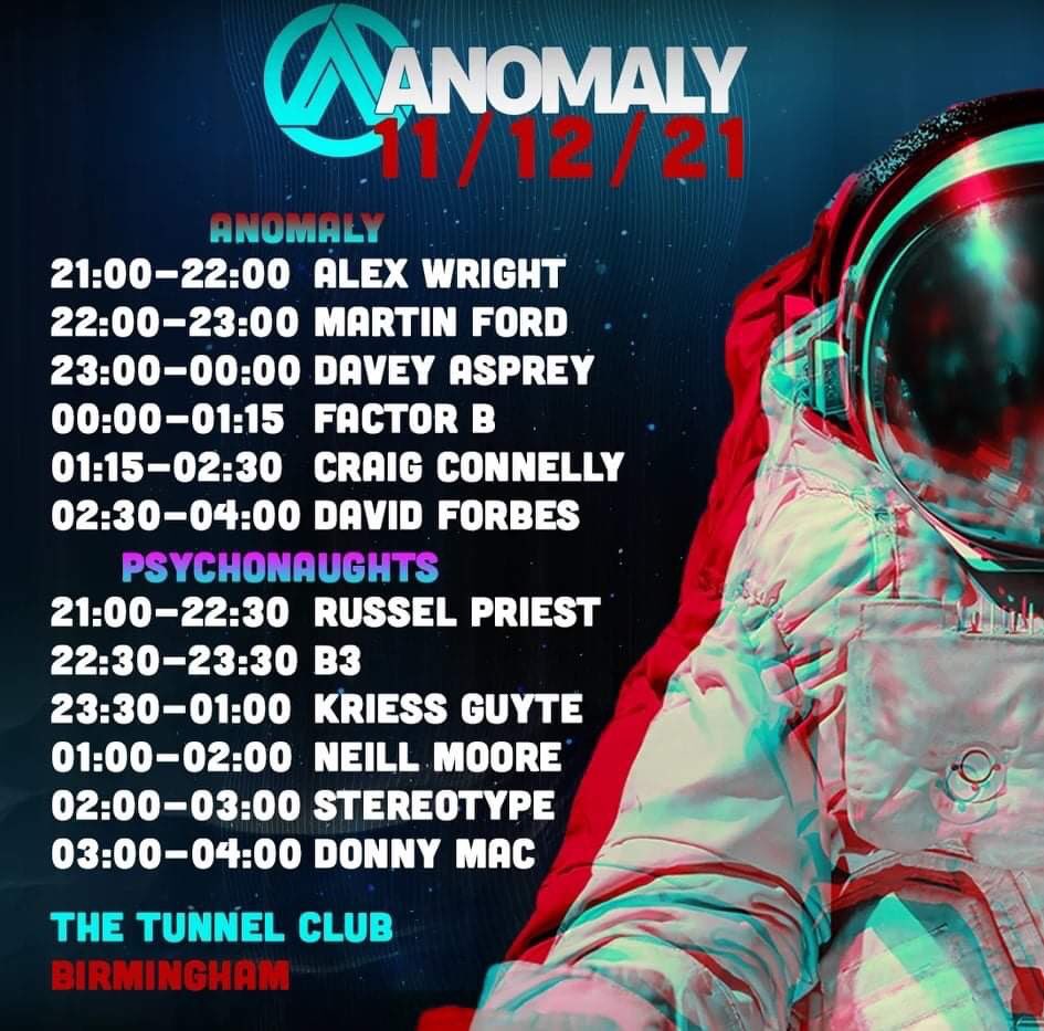 AlexWrightMusic's tweet photo. I’ll be opening Tunnel Club’s main room for Anomaly this Saturday from 21:00 - 22:00!

My first gig in almost two years. I’m looking forward to it!

#djgig #djlife #dj #trance #trancemusic #progressivetrance #openingset #warmupset #melodictrance #trancedj https://t.co/zqukcfGObm