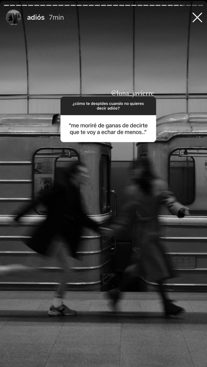Luna_Javierre's tweet photo. ¿cómo te despides cuando no quieres decir adiós? https://t.co/bNw4Wz6Wtj
