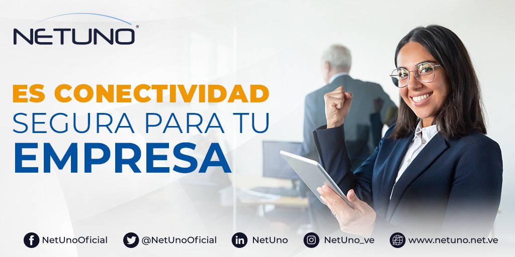 NetUnoOficial's tweet photo. ¡Internet vía fibra óptica! Te invitamos a conocer FiberPON, sus beneficios y planes  que se adaptan a las necesidades de navegación de tu empresa. Ingresa a nuestra página web en la sección Empresas-Internet.

#FiberPON #InternetEmpresas #InternetDeNetuno #InternetEnVenezuela https://t.co/JnZBRfvXcG
