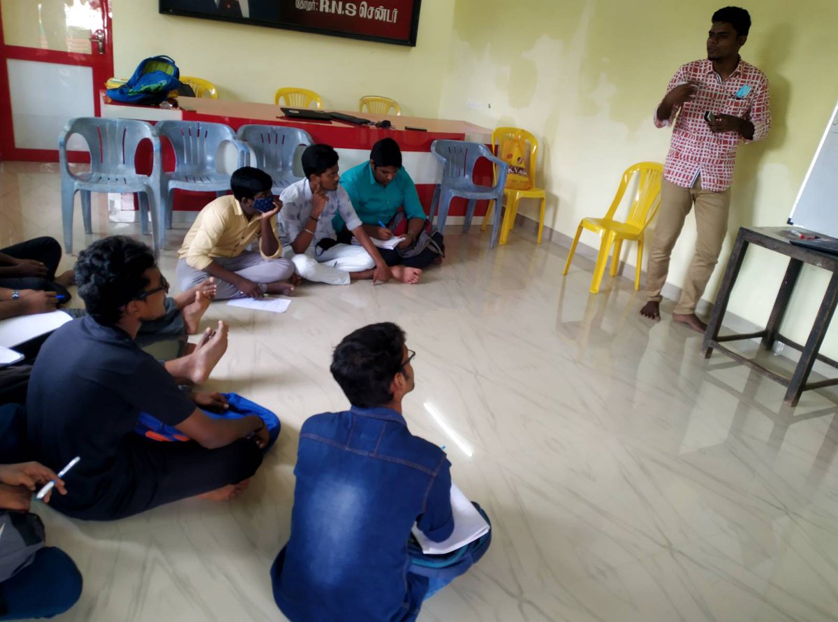 FSFTamilnadu's tweet image. An Introductory Session on Python, happened at Cuddalore GLUG the past Sunday. If you are interested, do join us and share with your friends who might be interested.

Join FSFTN - forms.gle/AiAuDzLcvZgKod…

#CuddaloreGLUG #FSFTN #PythonProgramming