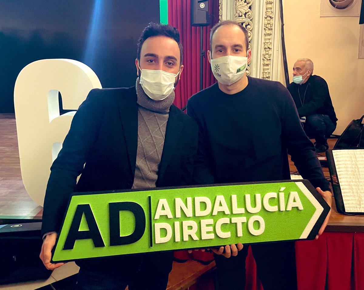 Orgulloso de haber formado parte de la historia de @adirecto en estos 6000 programas. #AD6000 con gente tan maravillosa como @ModestoBarragan @peichsantana @Inesporro @NunezTeresa @carmona_jorge … (etiquetados)