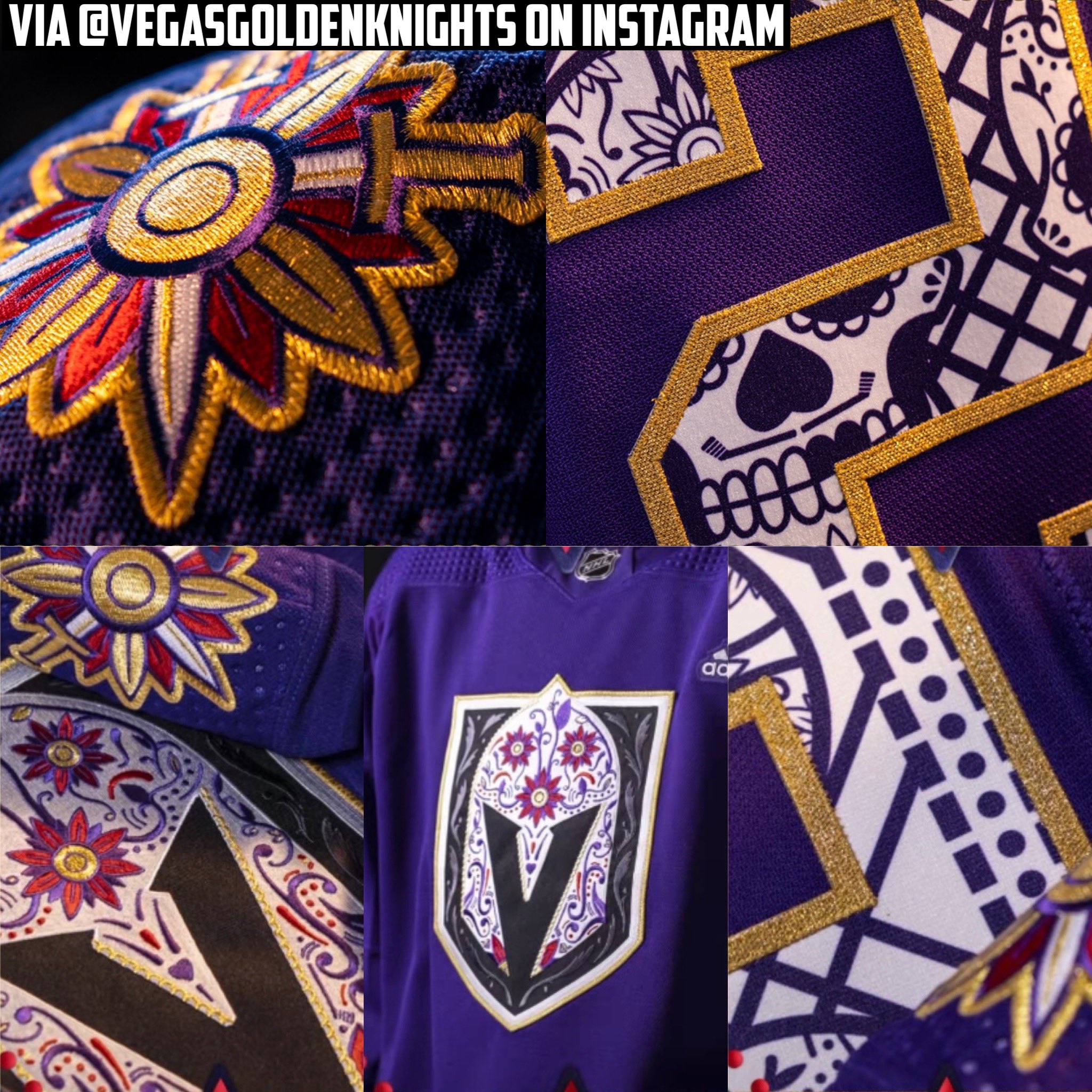 Vegas Golden Knights on X: Tonight's warmup jerseys   / X