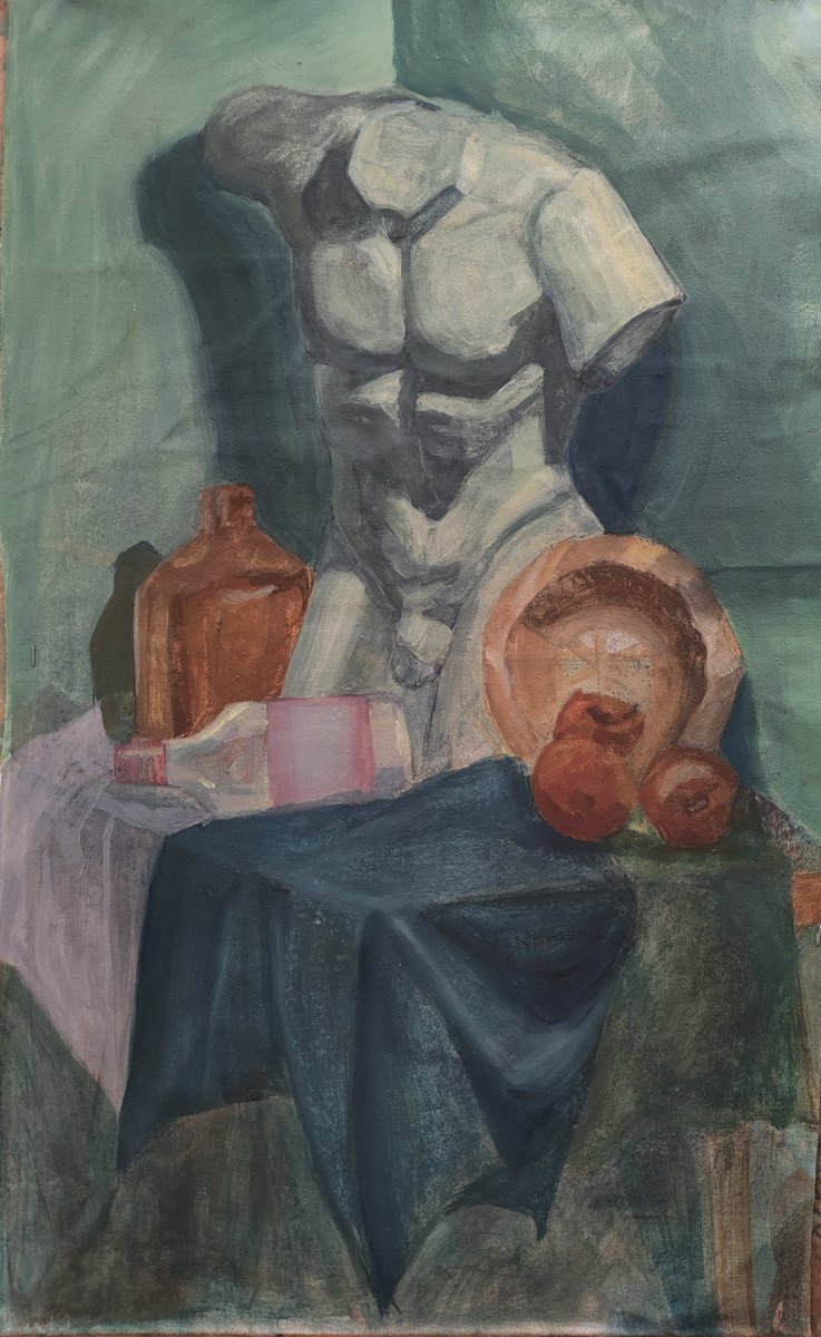 ariadna_violet's tweet image. Hey there 👋
Here's one of my oil studies 🎨🖌️
I'd be happy to hear your opinions ❤️❤️