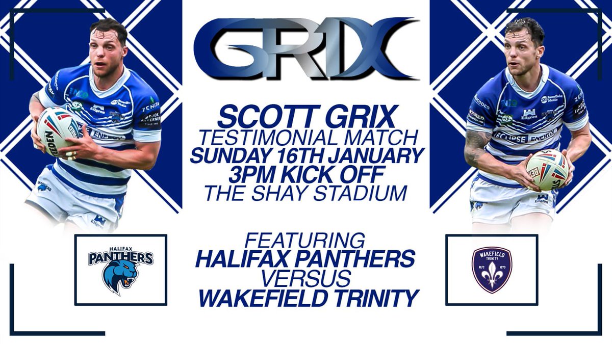 TESTIMONIAL GAME
-
There she is! (<a href="/Waggataurus/">Wayne Godwin</a> voice) 
-
Tickets on sale now! 
- 
Please support. 🔵⚪️☘️🙌🏼

buytickets.at/halifaxpanther…