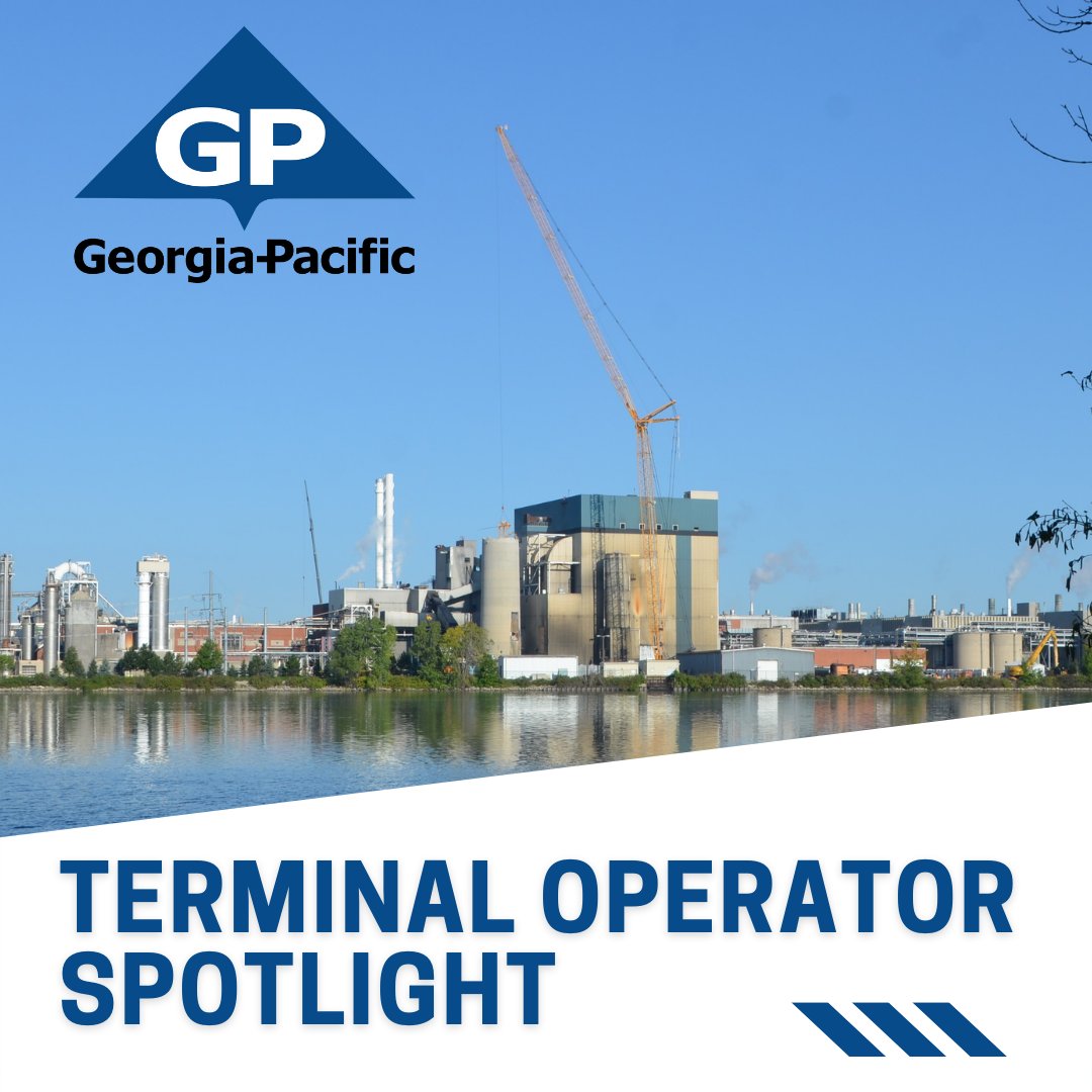 PortofGreenBay's tweet image. They make the products you use every day – but did you know that Georgia-Pacific is a Port of Green Bay terminal operator? GP has four facilities in Green Bay. gp.com  
#PortofGreenBay #TerminalOperator #GeorgiaPacific