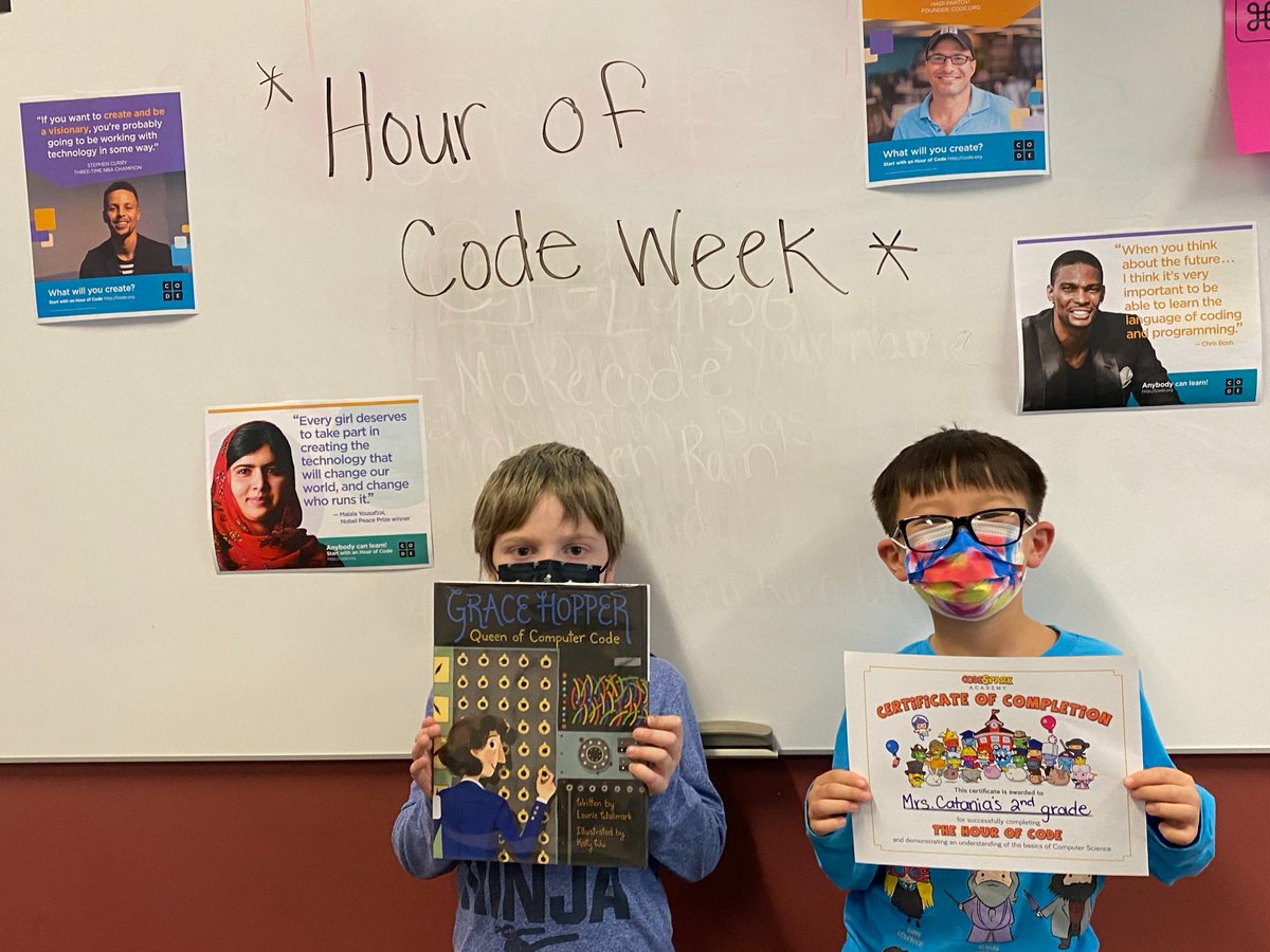OPS_Dundee's tweet photo. All of the Wildcats are participating in the #HourofCode this week for #CSWeek in Lib🖥️. Even Kdg is coding using @kodable! 4th-6th are traveling through time with @PlayCraftLearn. #OPSCodes @OPStechtrainers #CS4All 🐯 @codesparkapp @codeorg https://t.co/5l7OcZUFHc