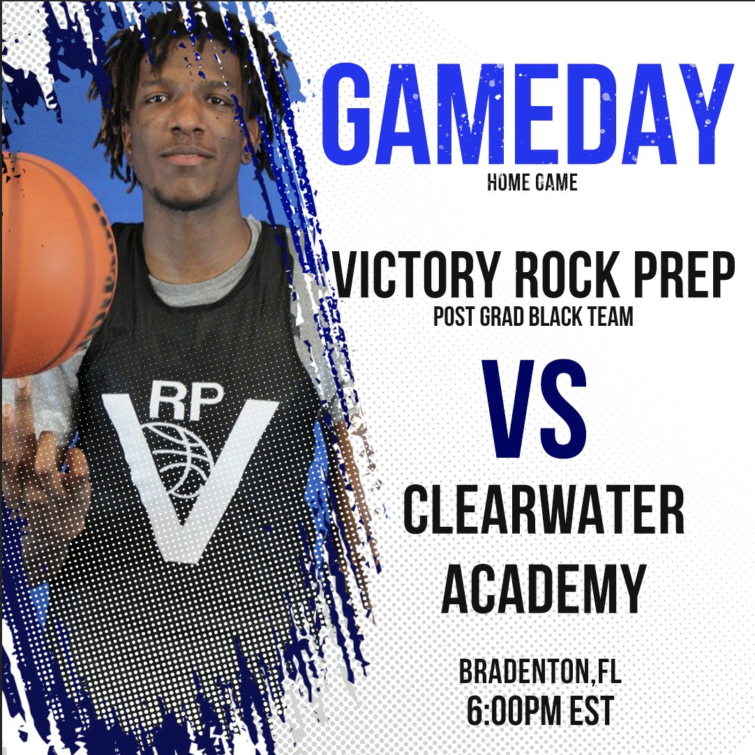 VRockHoops's tweet photo. GAME DAY
HOME GAME
Victory Rock Prep Post Grad Black Team vs Clearwater Academy at 6:00PM.
#ttp #ttpfamily #vrpbasketball #basketball #victoryrockprep #highschoolprep #prepschool #internationalschool https://t.co/XUoxXwobbf
