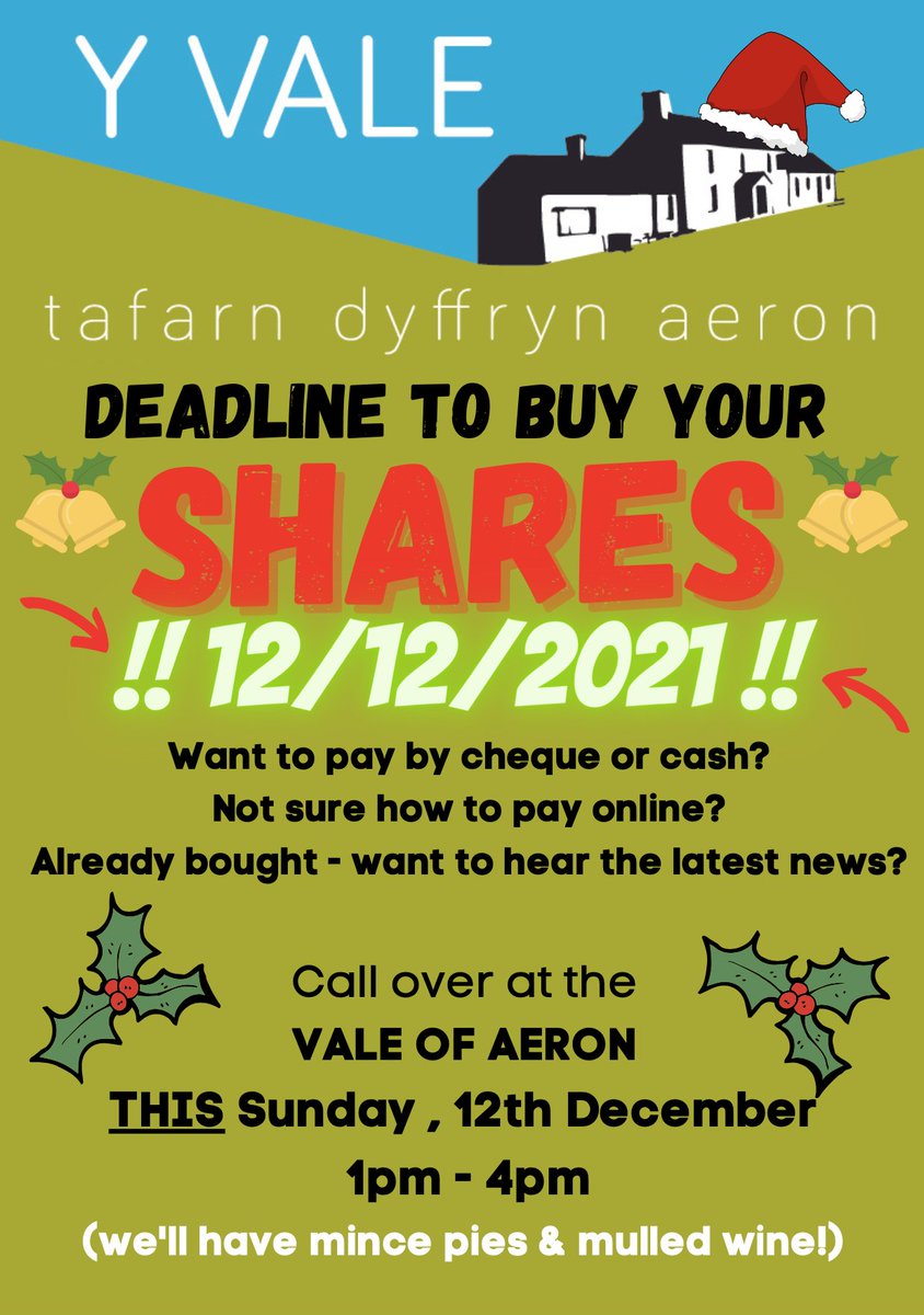 Menter Tafarn Dyffryn Aeron tweet media