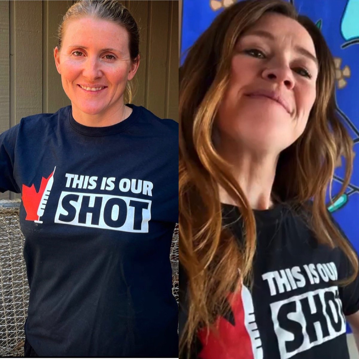 Thank you to our team, our ambassadors and all of our partners! Let’s keep it going CANADA! 🇨🇦 #ThisIsOurShotCA to be #TogetherAgain