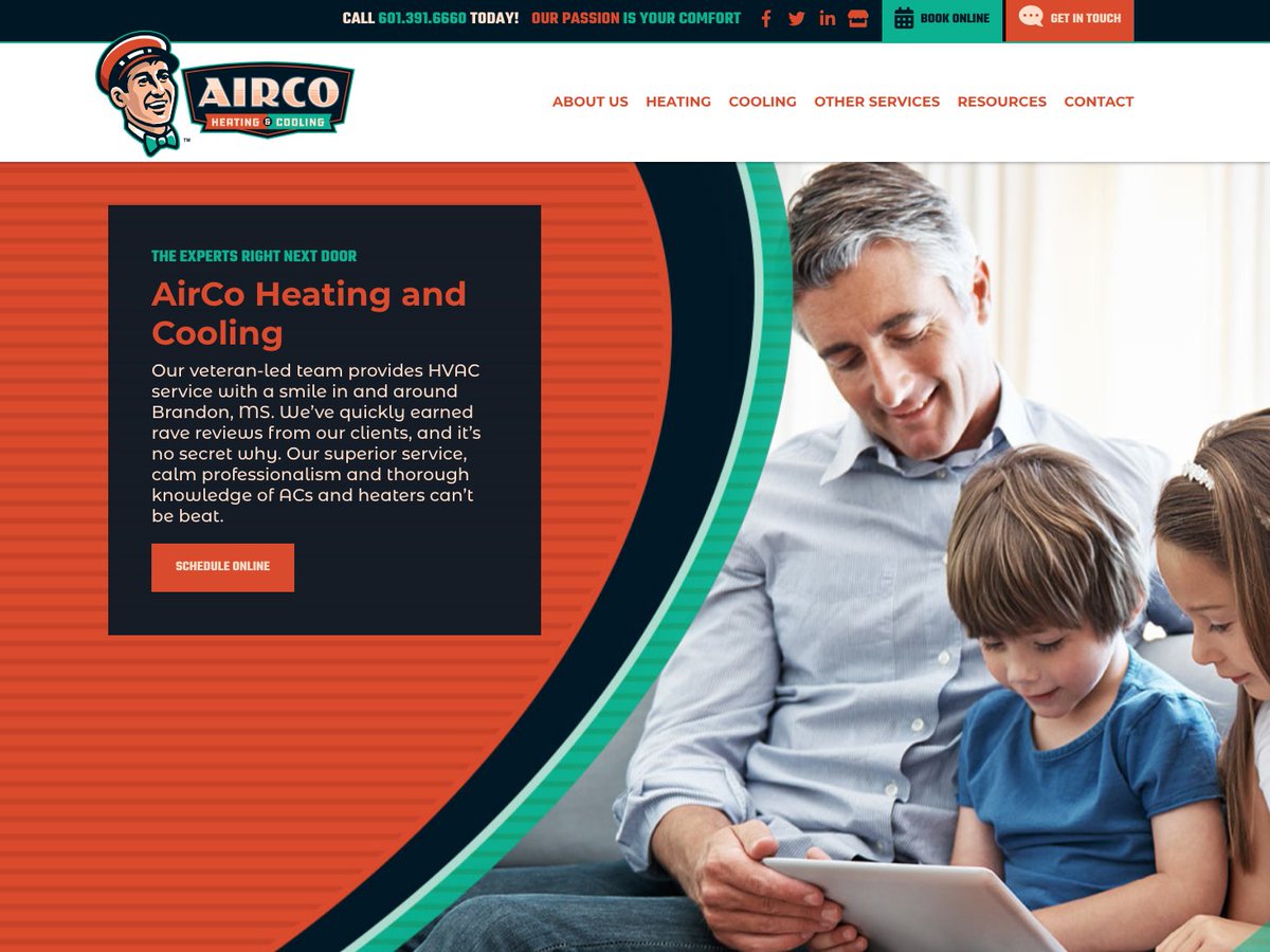 kickcharge's tweet image. 🚨New brand launch alert: AirCo Heating &amp;amp; Cooling based in #BrandonMS! Our team handled: 
👉Branding
👉Truck wrap design
👉Stationery design
👉Branded website  

Check out the live site here: aircoacservices.com #notgeneric #brandednotblanded #getthespark #kickcharged