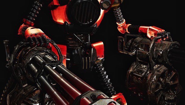 vaultist's tweet photo. Meet a new character from a forthcoming Fallout76 machinima in development #RedRocketRobot #Fallout76 #3DRender #Render #machinima #maya https://t.co/JeHmwXwitd