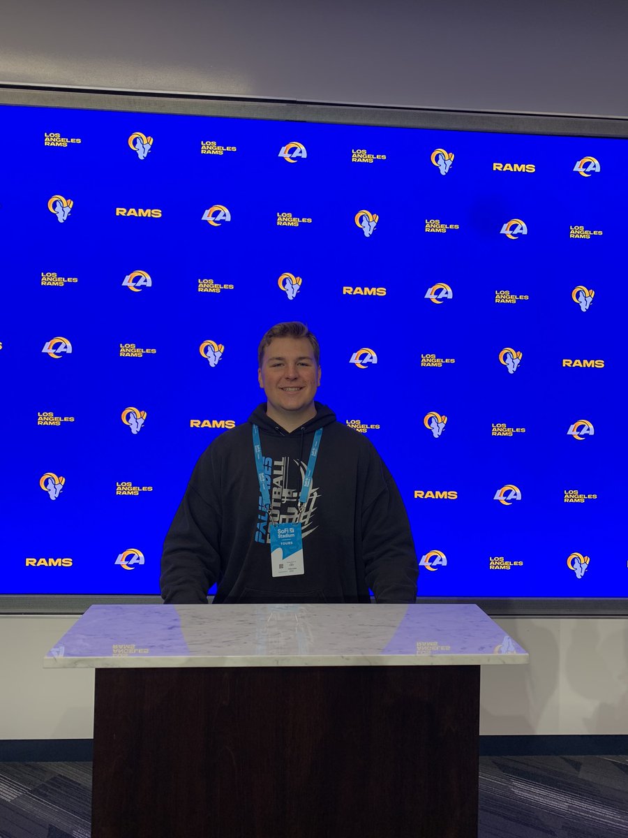 Sofi stadium is awesome. <a href="/RamsNFL/">Los Angeles Rams</a> &amp; <a href="/chargers/">Los Angeles Chargers</a> locker rooms are sweet!