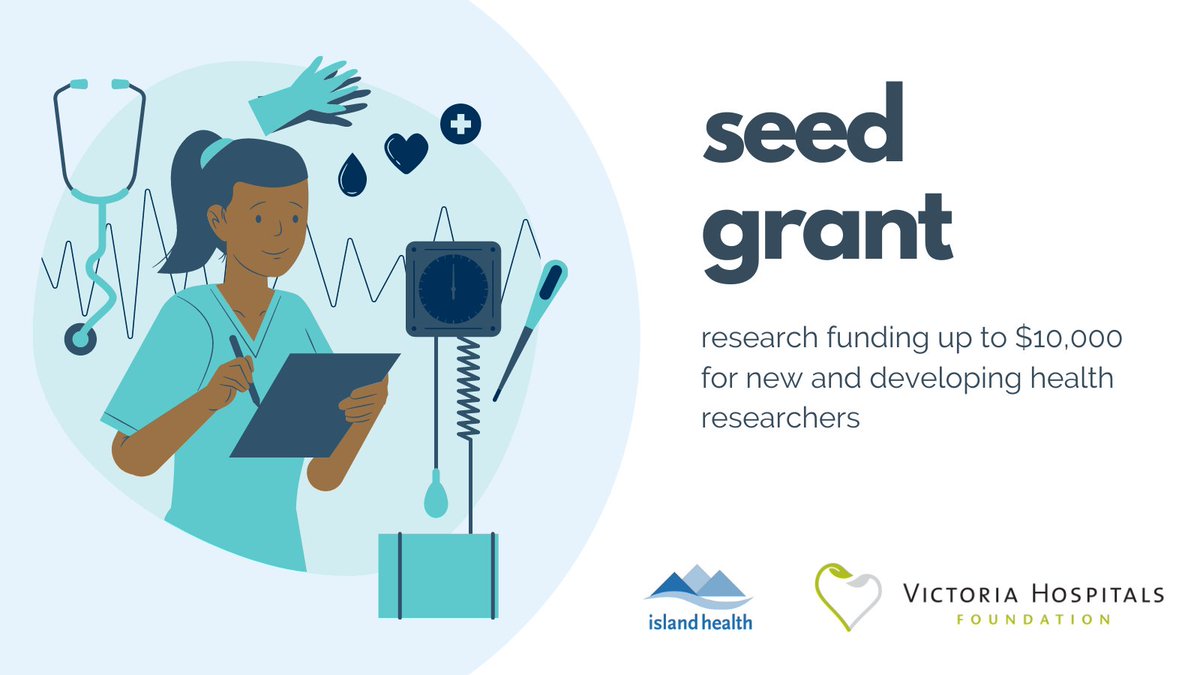 VIHealthRes's tweet photo. 🌱Seed grants aim to provide initial funding for new and developing Island Health researchers, and to engage health professionals in research, deepen research experience, and increase competitiveness for external funding opportunities.

Apply for grants up to $10,000. https://t.co/uWxshrEyhX