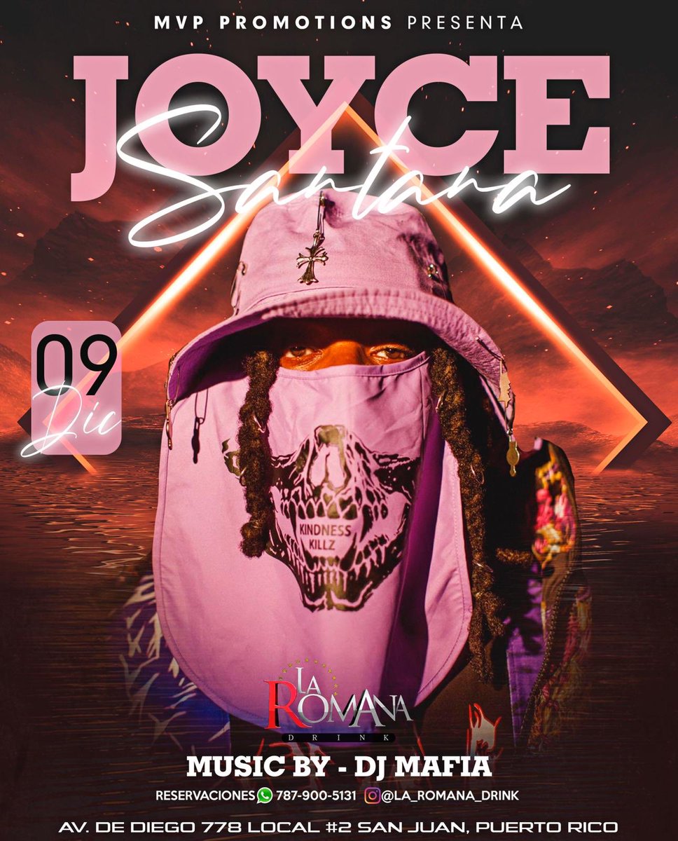 YOOO!! ESTE JUEVES LVHP VAMOS A ESTAR EN LA ROMANA (Ave. De Diego) 

No se queden que ustedes saben como estuvo la ultima vez ☠️