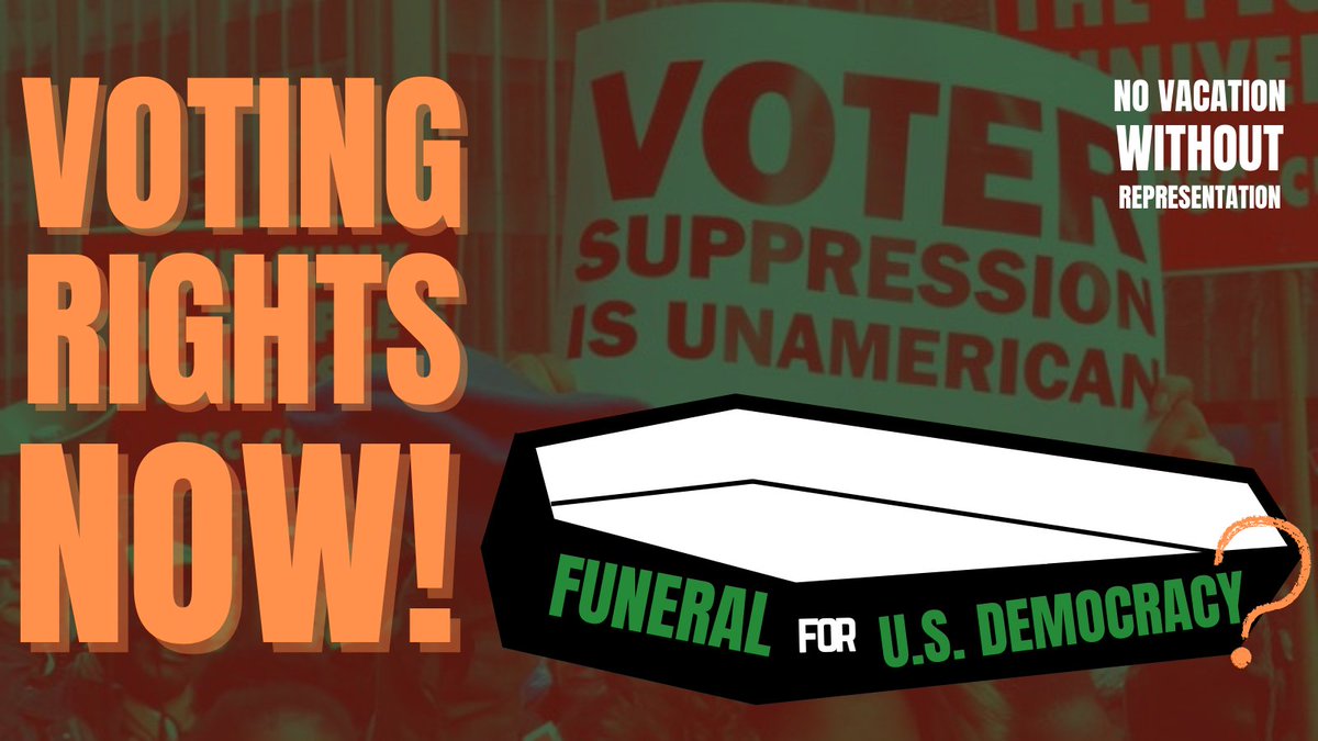 FairElectionsNY's tweet photo. TOMORROW: We're hosting a ‘Funeral for Democracy’ in NYC during Biden's #SummitForDemocracy to remind him that our democracy will die if we don't pass the #FreedomToVoteAct.
No #DemocracyHypocrisy. We need action now.
Join us: https://t.co/b7NWGcnvOt https://t.co/wTBIaxGvw7