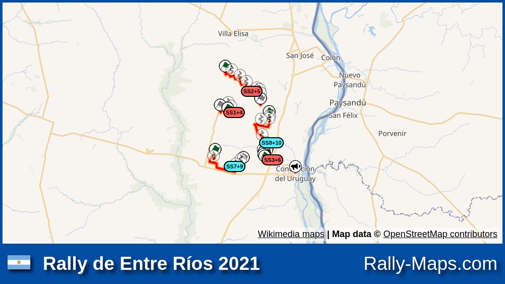 Added maps of the final round of the 🇦🇷Argentinian Rally Championship - 🇦🇷Rally de Entre Ríos 
<a href="/RallyArgentino/">Rally Argentino</a>

➡️rally-maps.com/Rally-de-Entre…