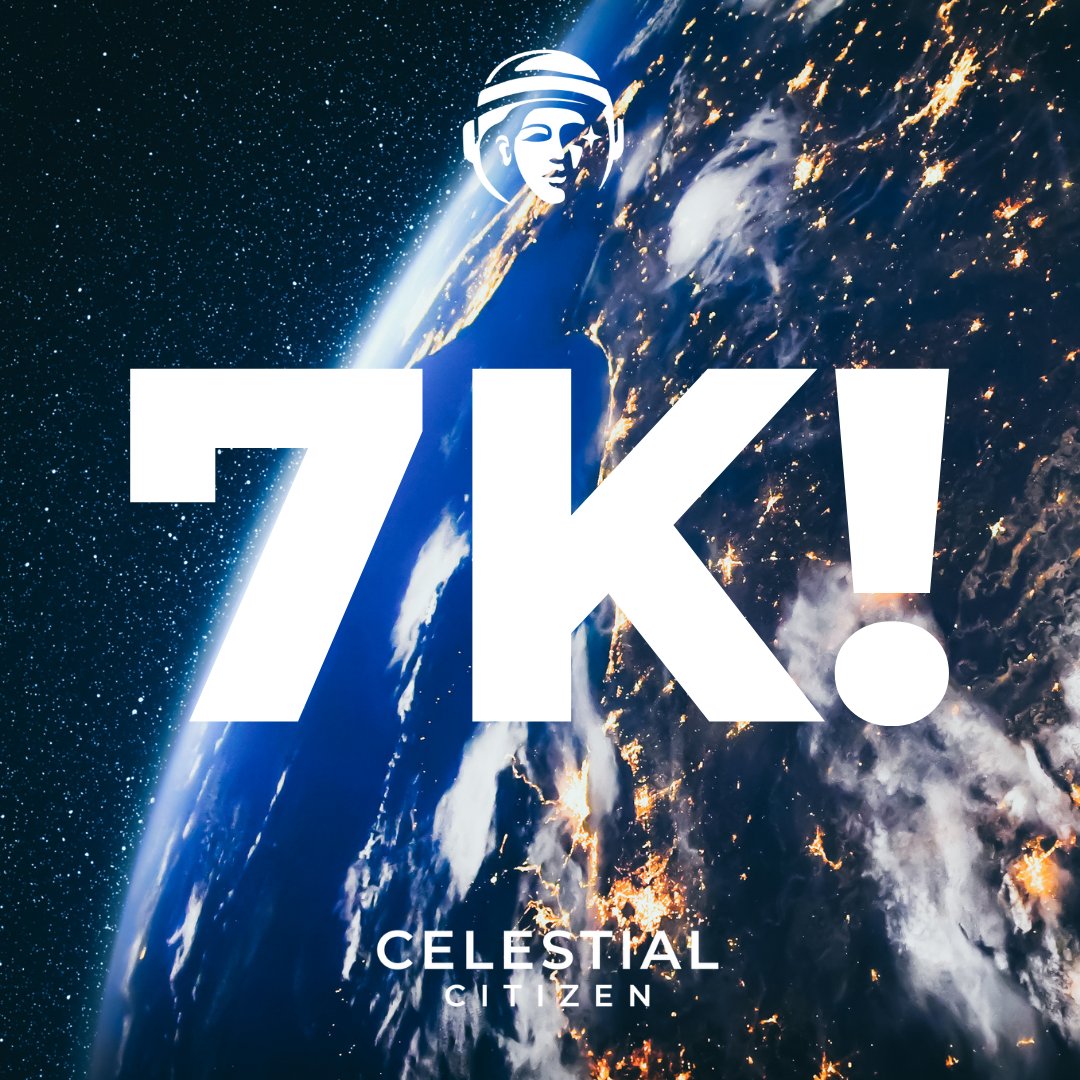 CelestialCitzn's tweet photo. We just hit another milestone… 7,000 PODCAST DOWNLOADS! 🤯 We’re curious, where are you following us from?
#CelestialCitizen #Space #Podcast #Milestone https://t.co/hQ8CZEQ1FZ
