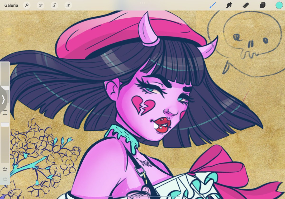 Ericalinhares's tweet photo. Should I drop this tomorrow?
Let’s see if I finish her today 😝🥳

#cryptoart #drop #wip #NFTs #etherium @opensea https://t.co/5EfBWc6Isj