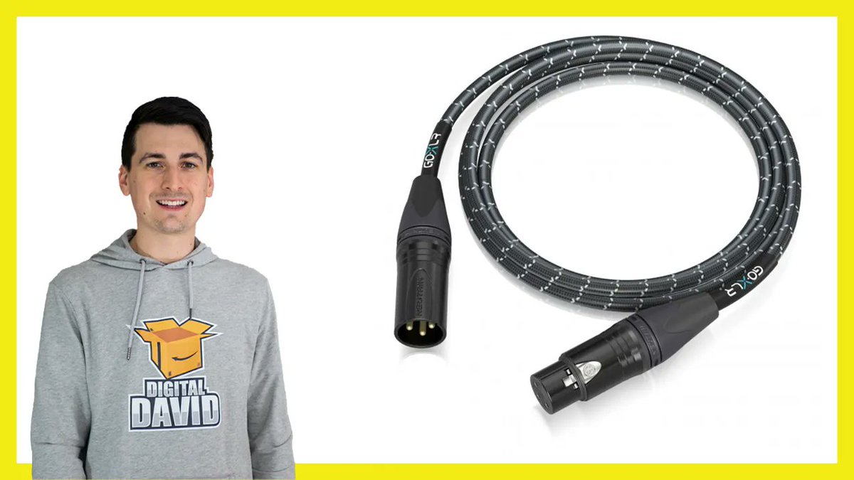 DigitalDavidREV's tweet photo. GoXLR makes cables?!
Buy on Amazon: https://t.co/g78bvVs38B
Buy GoXLR Mic on Amazon (black): https://t.co/xvjwJjIKdJ
Buy GoXLR Mic on Amazon (white): https://t.co/tRmRrgvA3V
Watch: https://t.co/3P15TgB4Oj
@tchelicon @tchelicongaming
#GoXLR #TChelicon #XLRcable #CableReview https://t.co/heAHMhPxhM