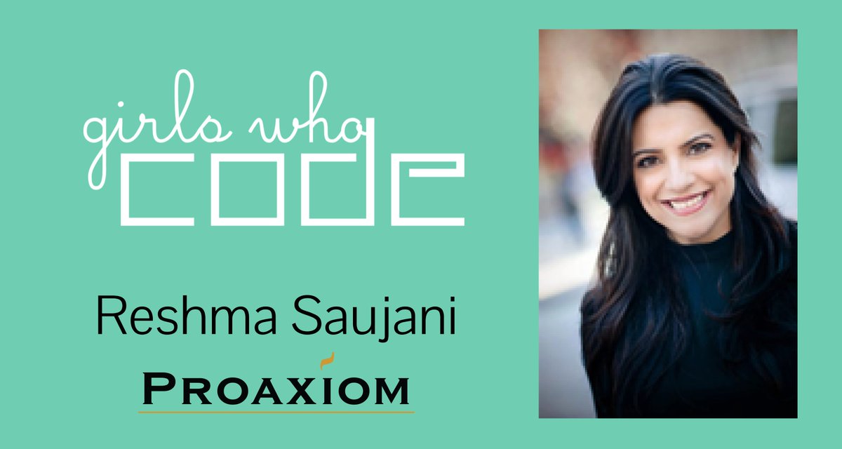 “Girls who Code” is an organisation whose main mission is to close the gender gap and change the perceived misconception on what a programmer looks like. If you want to learn more make sure to check out: ow.ly/Fuwr50H2q9s

#Proaxiom #WomaninTech #GirlsCanCode