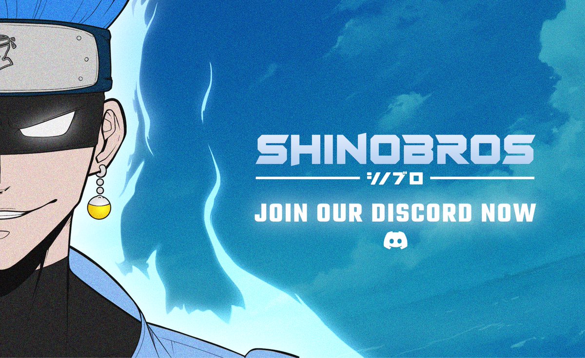TheShinobros's tweet photo. It’s time to take on a new mission and represent your village. Join #Shinobros all over the world and get ready for a new adventure. Coming soon… 🥷 

https://t.co/6P7RjtcLSK #nft https://t.co/uMNpVpFvMm
