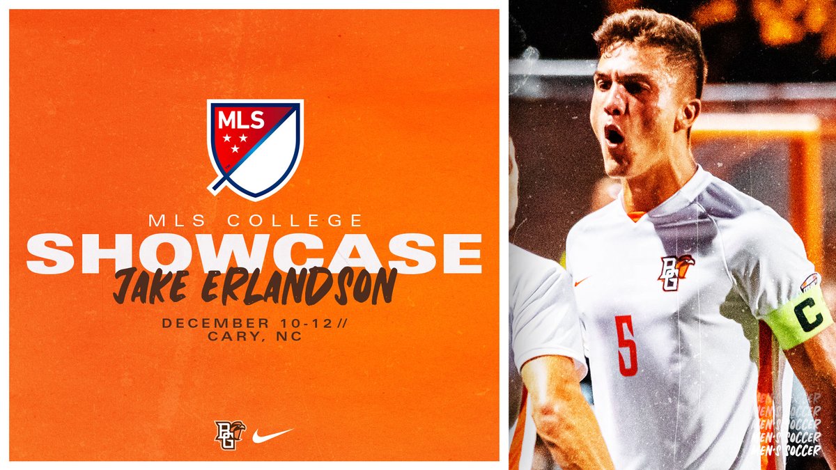 BGSUMSoccer's tweet photo. ‼️JAKE‼️

Jacob Erlandson has been invited to participate in this weekend's MLS College Showcase!

#AyZiggy | ⚽⚽⚽
https://t.co/GHKUS9T9yE https://t.co/Et9Db8mGIz