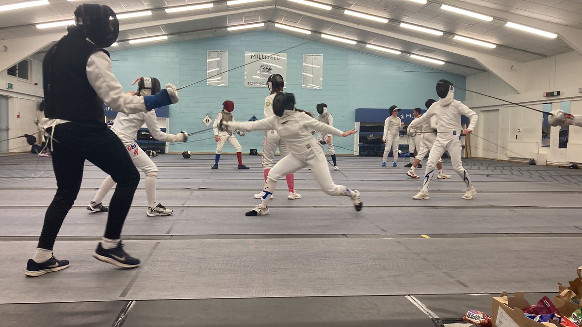 millfieldfence's tweet photo. THE MILLFIELD 12 DAYS OF CHRISTMAS GAME!!! 🎄🌟🎅🏻 - this afternoon our last fencing session before the holidays, pick a number from the box, find a door and completed the Christmas challenge 🎄
🔴🟢🔵
#millfieldfencing #christmassession
#fencingschool
@MillfieldSport https://t.co/DAaIS9l8jX